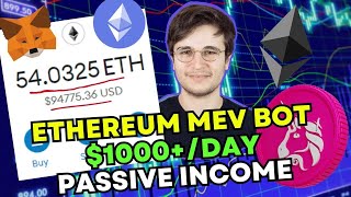 How to get make ETH using an Ethereum MEV bot with Uniswap Easy Tutorial 2023 [upl. by Bamford]