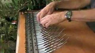 Jazz improvisation on a 5 octave Array mbira [upl. by Faustena]