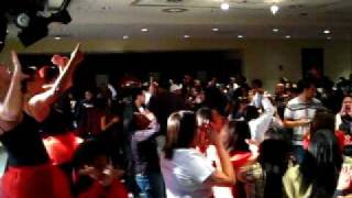 Greekstertv  Chi Upsilon Sigma sisters chant at strolloff [upl. by Pyszka]