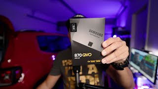 samsung 8tb QVO ssd with and external enclosure [upl. by Gnanmas612]