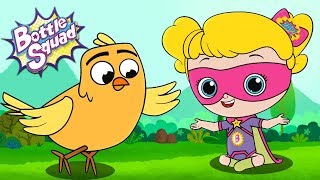 A Flying Start  Bottle Squad  Superhero Stories  Videos For Children  Kids Cartoon [upl. by Tallula60]