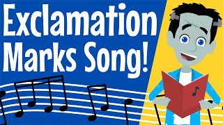 Exclamation Mark Song  Punctuation  Grammar for Children  How to Use an Exclamation Mark [upl. by Alleinad]