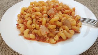 Макароны паста с тунцом Быстро просто вкусно Pasta with tuna Quick easy delicious [upl. by Bela754]