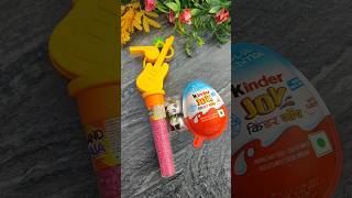 Gitaar Jems pink with panada candy in Kinderjoy Box shorts viralvideo gems [upl. by Whale625]