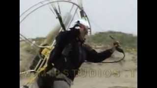 Shatners REAL Close Encounter  ParaGliding Movie Part 1 MIBstudios [upl. by Aihsila]