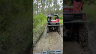 Wet Trails  2025 Honda Pioneer 520 Silver Lake OHV Tallahassee Fl redclayriders atv shorts [upl. by Enneyehs569]