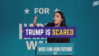 Trump is SCARED  Alexandria OcasioCortez [upl. by Amuh428]