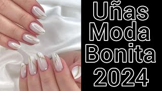 UÑAS de MODA 20232024 💗💅 NUEVoS DISEÑOS NAILS ELEGANTeS [upl. by Leunamme]