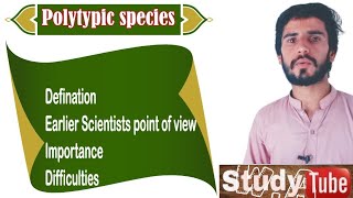 Polytypic species  Principles of systematics [upl. by Enimzzaj]