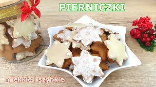 Szybkie PIERNICZKI miękkie od razu po upieczeniu ⭐ 3 zasady jak upiec mięciutkie pierniczki 🎄🎅 [upl. by Allyson53]