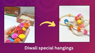 easy diwali special wall hanging diwali viralvideo diy hanging trending youtube diwalispecial [upl. by Daisy305]