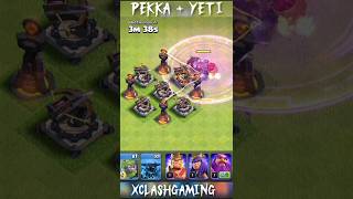 Pekka  Yeti  Rage vs Inferno Towers coc clashofclans ytshorts shortsfeed [upl. by Niven]