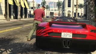 GTA V Online  Primer tráiler con gameplay Español [upl. by Aramit166]