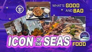 Icon of the Seas I Food Review I Ship Tour [upl. by Marijo617]