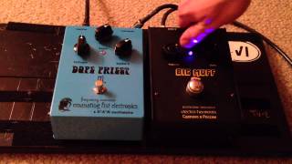 Emanating Fist Electronics Dope Priest vs EH Big Muff [upl. by Neeneg]