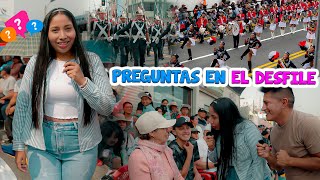 Hicimos Preguntas En El Desfile De Ambato  Karito La Tóxica ft Ni Q Fuera TV [upl. by Westbrook]