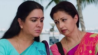 Urvasi and Gautami Super Funny scene with Saree vendor  Vismayam Malayalam Movie [upl. by Kotto]