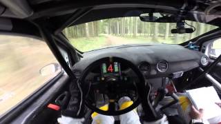 INSANE Rally Race Driver POV  Flat out Inbetween trees [upl. by Astiram]