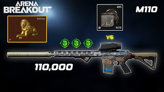 Marksman M110  In Lockdown Valley  Arena Breakout [upl. by Ainotahs390]