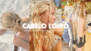 ❝cabelo loiro  ᶠᵒʳᶜᵉᵈ ᵉ ᵈᵉᵗᵃˡʰᵃᵈᵒ [upl. by Compte379]