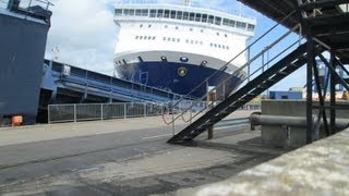 Sirena Seaways Ferry Crash CAUGHT ON CAMERA [upl. by Nolyarg746]