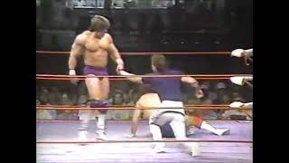 The Dingo Warrior vs Brian Adias WCCW 1986 [upl. by Thia]