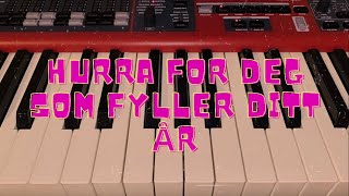 Hurra for deg som fyller ditt år [upl. by Sutit]