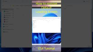 How to remove default ESX Loading Screen 2023 [upl. by Anialed]