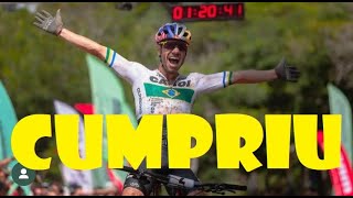 XCO C1  CIMTB Araxá 2023  Avancini pagando promessa [upl. by Anhaj447]