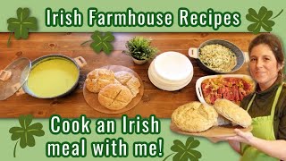 Irish Farmhouse recipes Cooking up an Irish meal A Saint Patrick’s Day CelebrationBirthday party [upl. by Dorcy944]