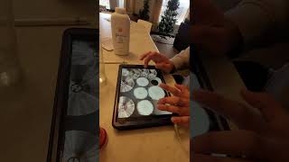 Splatoon Main Theme Splattack iPad Drum Cover by Nihal Bhuiyan me [upl. by Amsab]