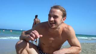 Training Flips On the Beach Of Alicante  Tricking Vs Ocean Which One Wins [upl. by Zetra]