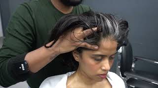 Ultimate ASMR Head Massage on Female  Blissful Relaxation by Barber Sushant  Nomad Barber Mumbai [upl. by Coppock]