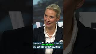 Weidel verteidigt sich und Wagenknecht gegen Reporter🔥💙 politik afd bsw deutschland bundestag [upl. by Nnairac]