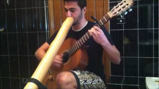 CLASSICAL GAS with Didgeridoo  Nici Didgi [upl. by Wonacott]