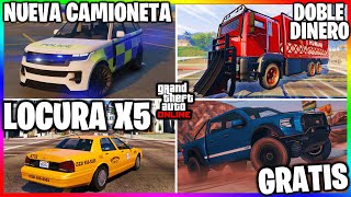 NUEVA ACTUALIZACION NUEVA CAMIONETA X5 de DINERO NEGOCIO AL DOBLE REGALOS GRATIS  GTA Online [upl. by Asirrak738]