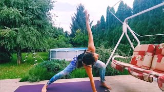 DAY 2 BREATHE amp FLOW  DYNAMIC VINYASA FLOW PRACTICE WITH 5 MIN RELAXATION [upl. by Neit69]