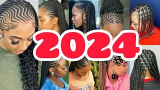 Look more elegant and cute with these braids hairstyles Cornrows braids hairstyles  Braids styles [upl. by Garling894]