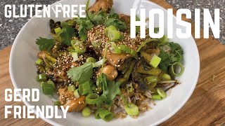 Easy Hoisin Chicken StirFry  Simple Weeknight Dinner  GlutenFree amp GERDFriendly Recipe [upl. by Rayburn700]