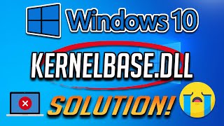 RegSvr32  Kernelbasedll Error Fix on Windows 1087 2024 [upl. by Rafaelle453]