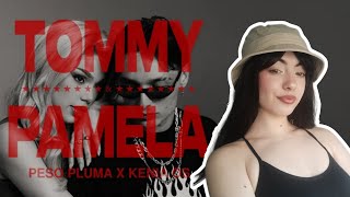 TOMMY amp PAMELA  Peso Pluma Kenia Os  REACCIÓN SKY 🩵 [upl. by Anihpled448]