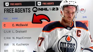 I put the entire NHL in free agency [upl. by Viviyan]