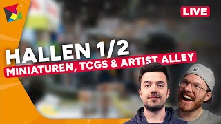 SPIEL Essen 2024 Live  Tag 3 Rundgang durch die Hallen 1 und 2 [upl. by Eadnus608]