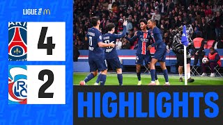 Le PSG SIMPOSE contre Strasbourg  8ème journée  Ligue 1 McDonalds 2425 [upl. by Etessil]