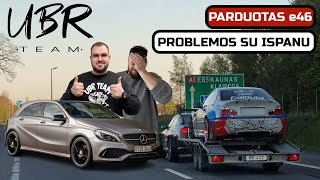 UBR TEAM PARDUOTAS e46 IR PROBLEMOS SU ISPANU [upl. by Julianne651]