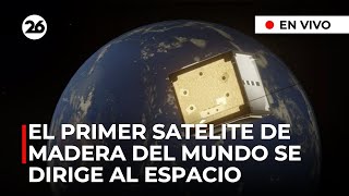 🚀 EN VIVO  Lanzamiento del LIGNOSAT el primer satélite de madera del mundo construido en Japón [upl. by Straub]