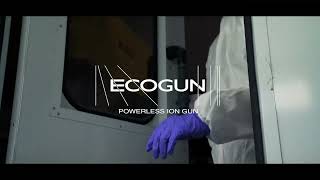 ECOGUN  world first selfgenerating ionizing air gun [upl. by Elyac]