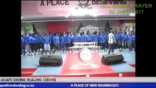 AGAPE CITY  MASS CHOIR ALL NIGHT 30 JUNE 2017 [upl. by Tiffie]