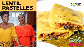 Lentil Pastelles Vegan Christmas Recipe [upl. by Leacim]