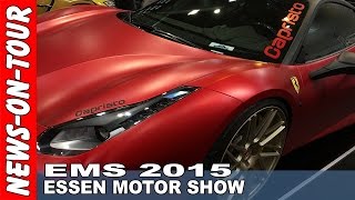 EMS 2015 HD ESSEN MOTOR SHOW 2015  Previewday  Heilige Messe  Himmlische Klänge [upl. by Reffinnej]